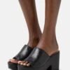 Wide Fit - Mules À Talons - Black -Magasin De Sélection De Chaussures De Mode 00e6cd6ee65246ae90cda63500b898a8