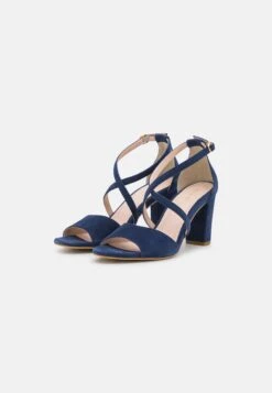 Anna Field Leather - Sandales À Talons Hauts - Dark Blue 4 Anna Field Leather - Sandales À Talons Hauts - Dark Blue -Magasin De Sélection De Chaussures De Mode 0cb6b79569d141cbb2f35b421ef7a035