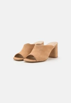 Anna Field Leather - Mules À Talons - Beige -Magasin De Sélection De Chaussures De Mode 1825cf70e5574ad1a8a0a82f8ae2a034