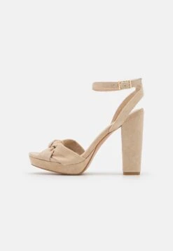 Anna Field Leather - Sandales À Talons Hauts - Beige -Magasin De Sélection De Chaussures De Mode 1b3065a689d24da3b6ad59bf372cedb7