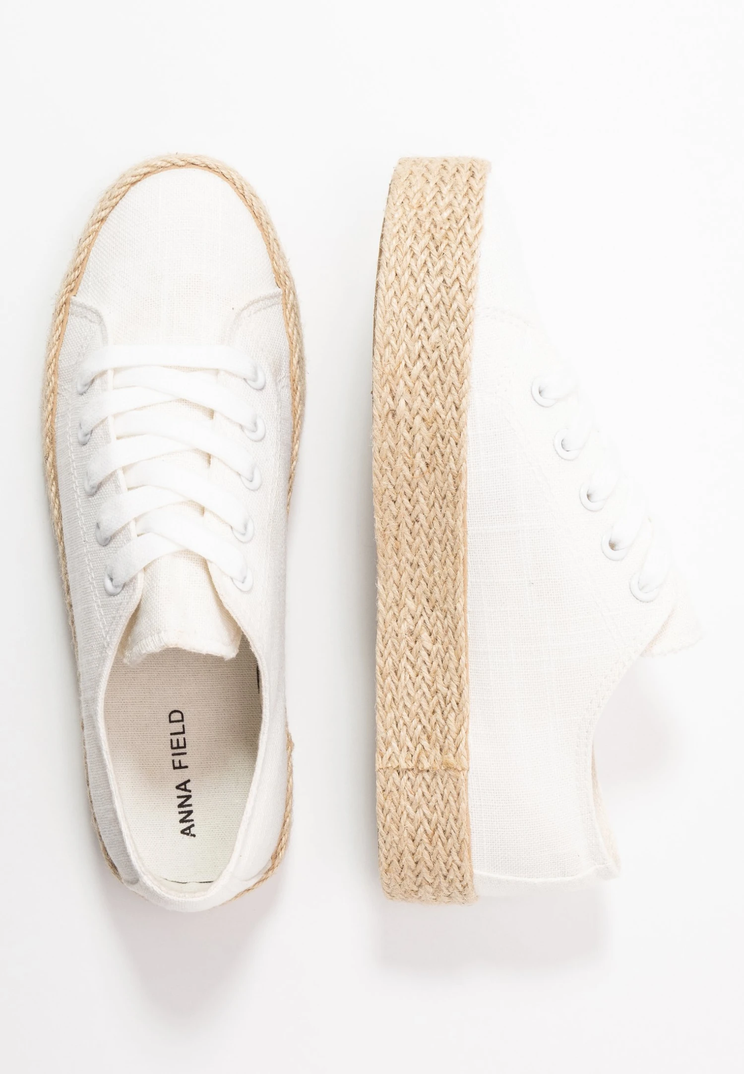 Espadrilles - White Anna Field Espadrilles - White -Magasin De Sélection De Chaussures De Mode 1ff2de9fae844bf997d4674fc2b9ecf5