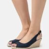 Anna Field Sandales Compensées - Dark Blue 1 Anna Field Sandales Compensées - Dark Blue -Magasin De Sélection De Chaussures De Mode 3a357cb86f444c2b88fd6565b0e5c960