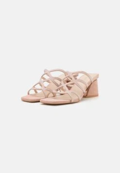 Anna Field Leather - Mules À Talons - Light Pink -Magasin De Sélection De Chaussures De Mode 47c5baf369ff4979a510e7f90f0a72e3