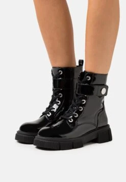 Bottines À Plateau - Black