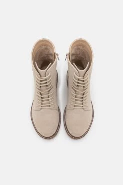 Leather - Bottines À Lacets - Beige 7 Leather - Bottines À Lacets - Beige -Magasin De Sélection De Chaussures De Mode 51add791162b42cf83434b48d3f427e3