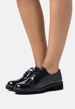 Anna Field Derbies - Dark Blue