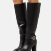 Anna Field Leather - Bottes À Talons Hauts - Black -Magasin De Sélection De Chaussures De Mode 663d81d6252d47d28f30ea9ff478866d