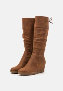 Anna Field Bottes Compensées - Cognac -Magasin De Sélection De Chaussures De Mode 670855a9a7664df090b4d94361d95195