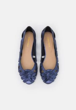 Anna Field Leather - Ballerines À Bout Ouvert - Dark Blue -Magasin De Sélection De Chaussures De Mode 6952b9a1c5084fc6a8a5688aaa44cf82