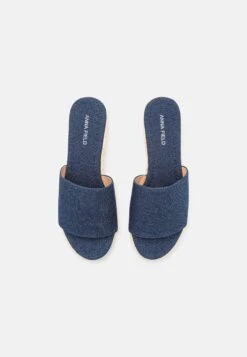 Anna Field Mules À Talons - Blue Denim -Magasin De Sélection De Chaussures De Mode 6d76dbae16e84f4593fadd9b91b71b47
