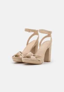 Anna Field Leather - Sandales À Talons Hauts - Beige -Magasin De Sélection De Chaussures De Mode 82feec3627fa4a5aac0559953c8c390e