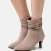 Bottines - Taupe -Magasin De Sélection De Chaussures De Mode 873eb98143da4d2c90eec3908a97990e