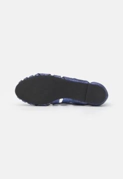 Anna Field Leather - Ballerines À Bout Ouvert - Dark Blue -Magasin De Sélection De Chaussures De Mode 92e6289958a1434e9293700c114612e9