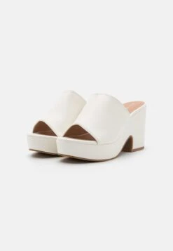 Wide Fit - Mules À Talons - White -Magasin De Sélection De Chaussures De Mode 9fdc4ed5dc1041329e405e87283ca9a7