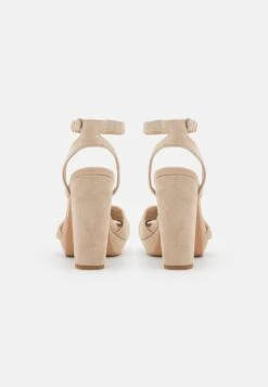 Anna Field Leather - Sandales À Talons Hauts - Beige -Magasin De Sélection De Chaussures De Mode de15695f018a4dd584ef710a442fa759