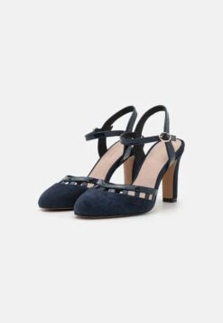 Anna Field Leather - Escarpins À Talons Hauts - Dark Blue -Magasin De Sélection De Chaussures De Mode e528aeeb84c24ece87122005629b64e9