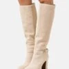Anna Field Leather - Bottes À Talons Hauts - Beige -Magasin De Sélection De Chaussures De Mode f3c1a1786c284a9cb8579ea0536b20f8