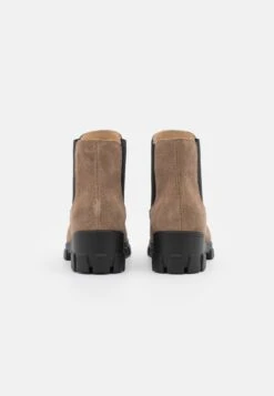 Leather - Bottines - Taupe -Magasin De Sélection De Chaussures De Mode fd6e242297b843d08825abb9c4a08336